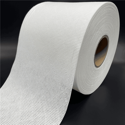 Netkana tkanina od viskoze i poliestera s niskim- vlaknima